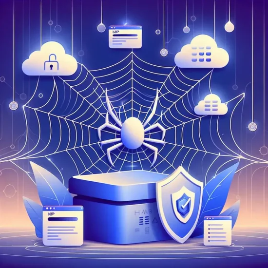 "Person using a laptop to demonstrate website backup techniques with scraping APIs, highlighting data protection methods in a digital workspace environment."