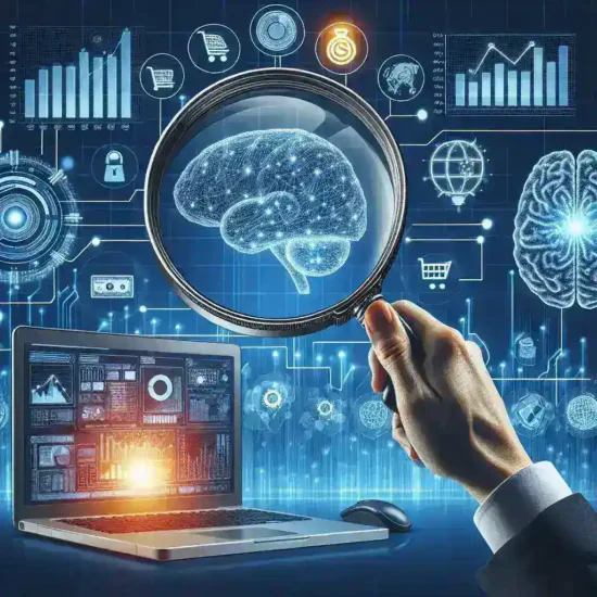 "eBay data extraction and market intelligence illustration showcasing an eBay scraper tool capturing product listings and prices for thorough market analysis."